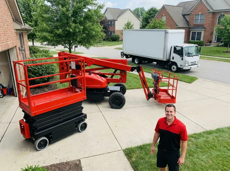 Scissor Lift and Aerial Boom Rentals in Columbus, OH