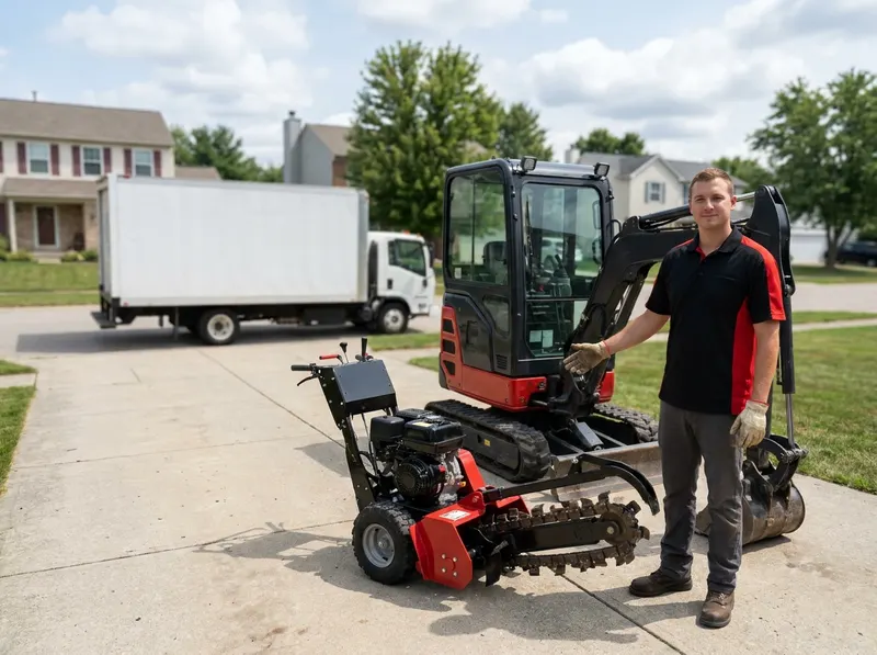 Trenching and Utility Installation Equipment Rentals in Columbus, OH